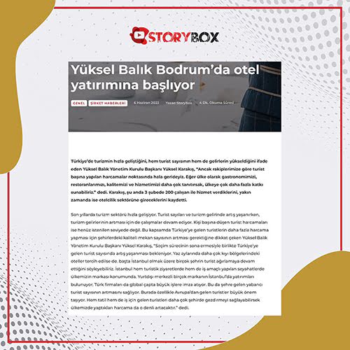 Basında Yüksel Balık