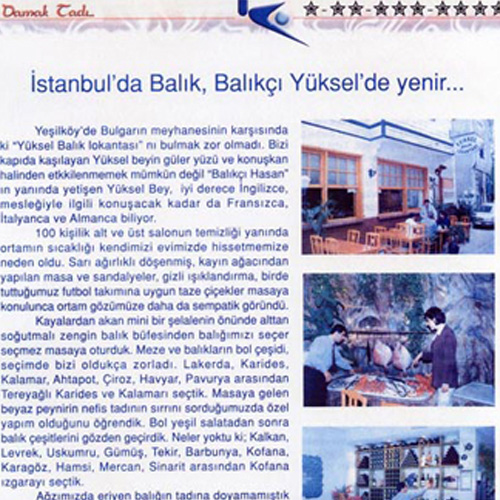 Basında Yüksel Balık