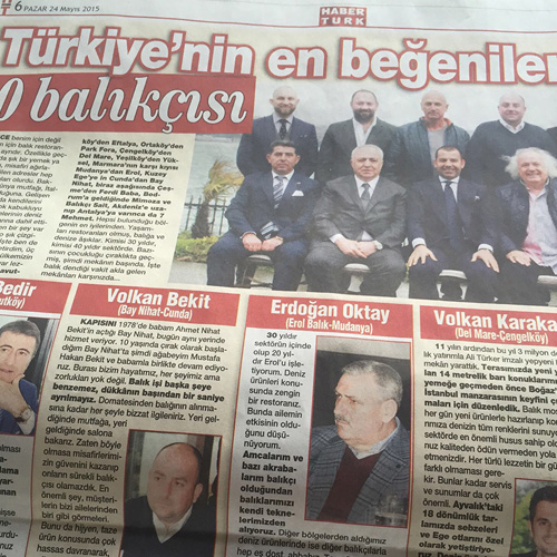 Basında Yüksel Balık