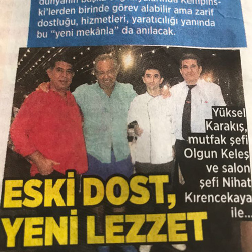 Basında Yüksel Balık