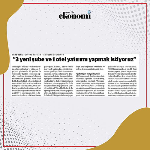 Basında Yüksel Balık